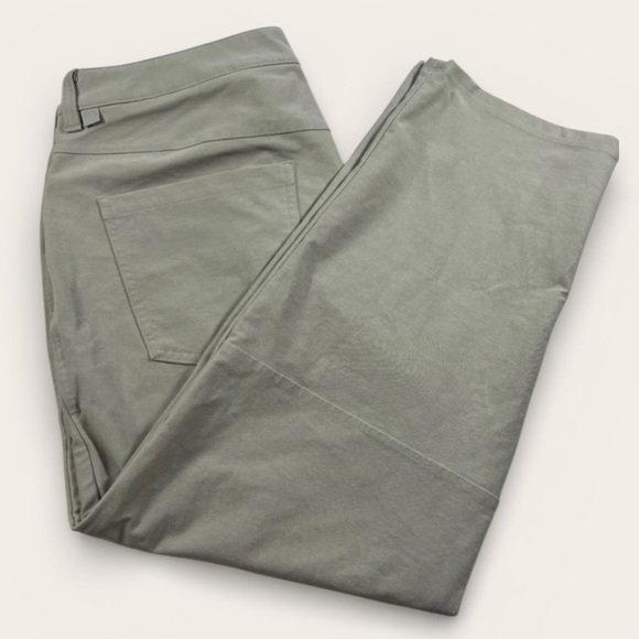 lululemon athletica Other - Lululemon ABC Slim Fit Pant Warpstreme Grey Sage 34x26 Custom Hem